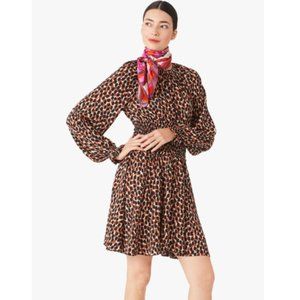 kate spade Dotty Leopard Spin Dress size small nwot